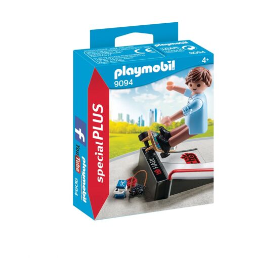 Playmobil 9094 - Skateur Avec Rampe