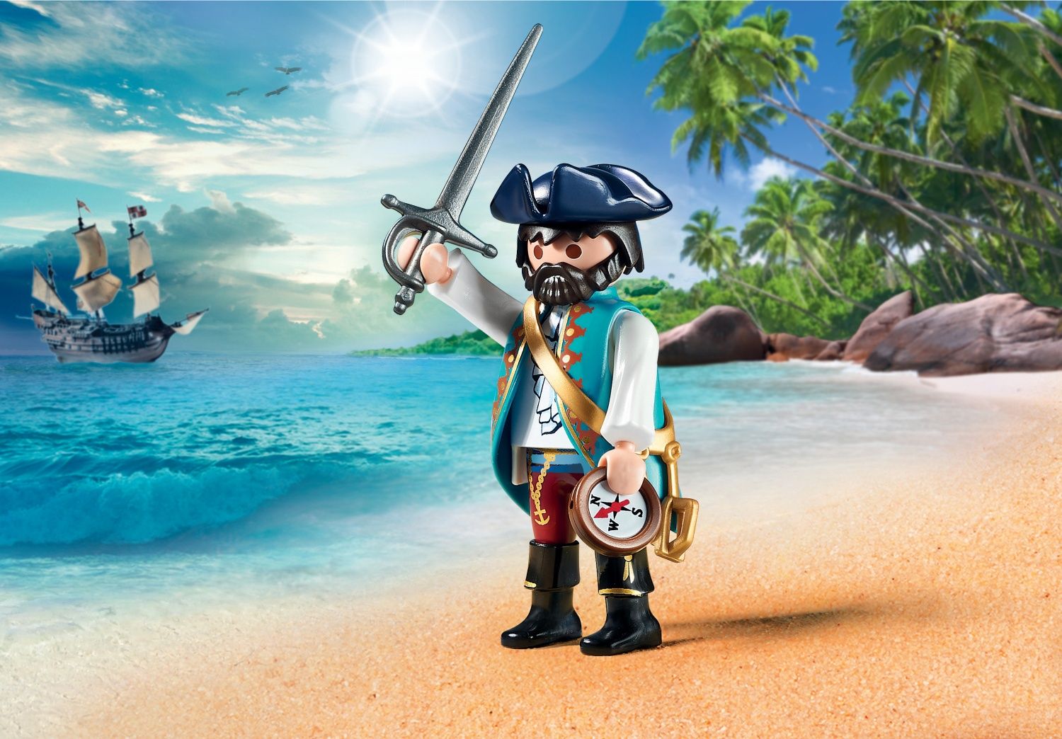 Playmobil 70032 - Pirate Avec Boussole - 4