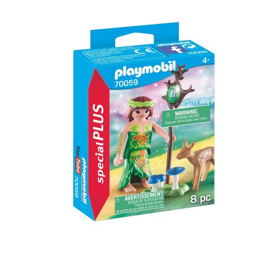 Playmobil 70059 - Nymphe Et Faon
