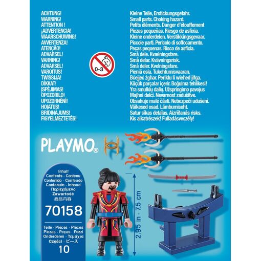 Playmobil 70158 - Combattant Asiatique - 2