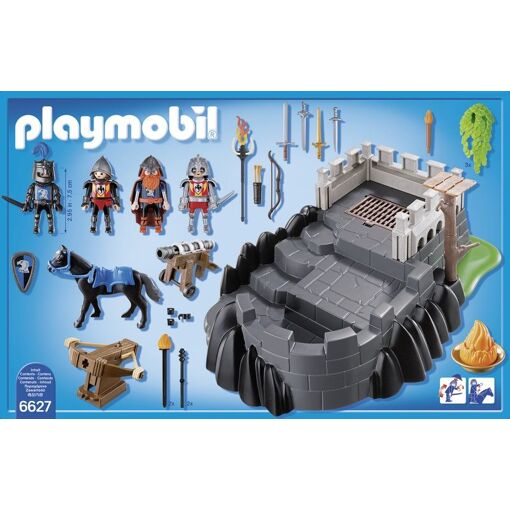 Playmobil 6627 - Bastion Des Chevaliers Du Dragon Ail� - 2