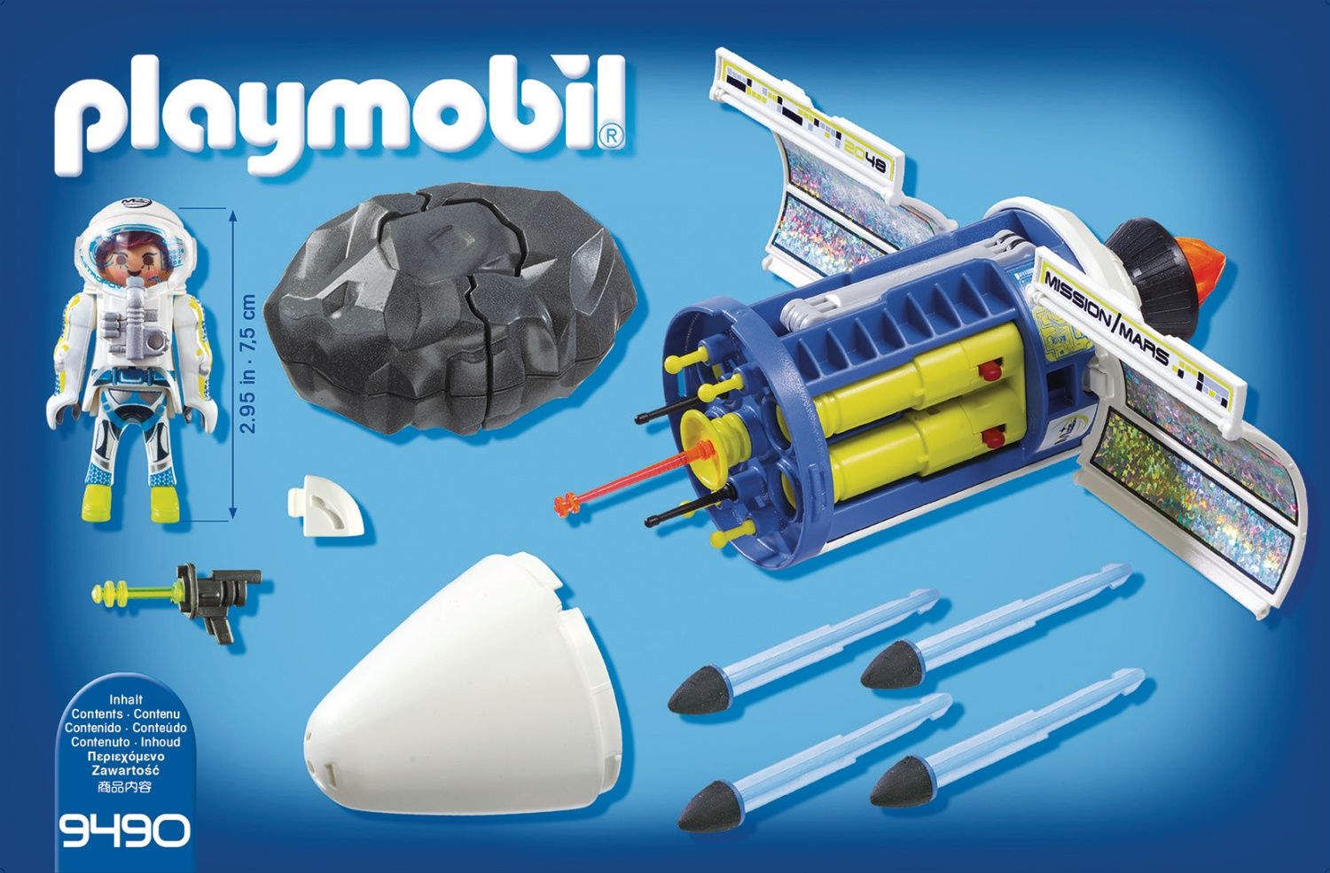 Playmobil 9490 - Spationaute Avec Satellite Et Météorite - 2