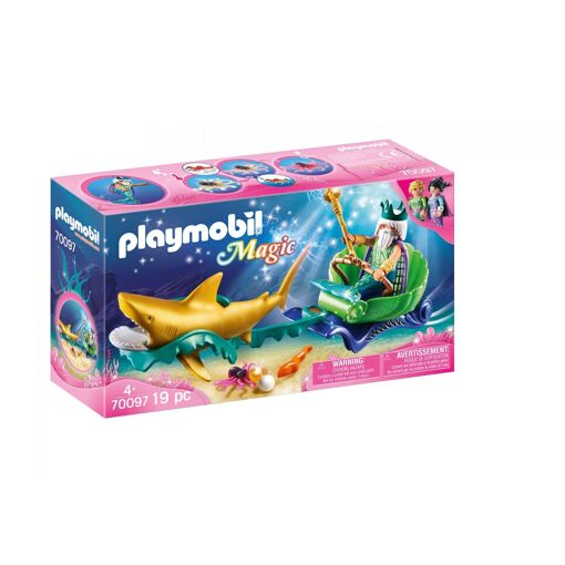 Playmobil 70097 - Roi Des Mers Avec Cal�che Royale