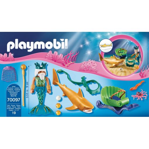 Playmobil 70097 - Roi Des Mers Avec Cal�che Royale - 2