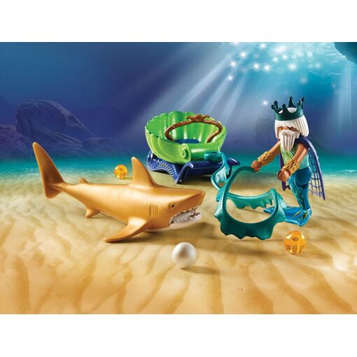 Playmobil 70097 - Roi Des Mers Avec Cal�che Royale - 3