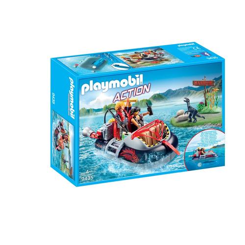 Playmobil 9435 - Aéroglisseur Et Moteur Submersible