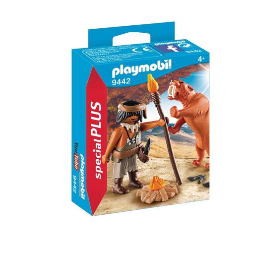 Playmobil 9442 - Homme Des Cavernes Tigre Dent Sabre