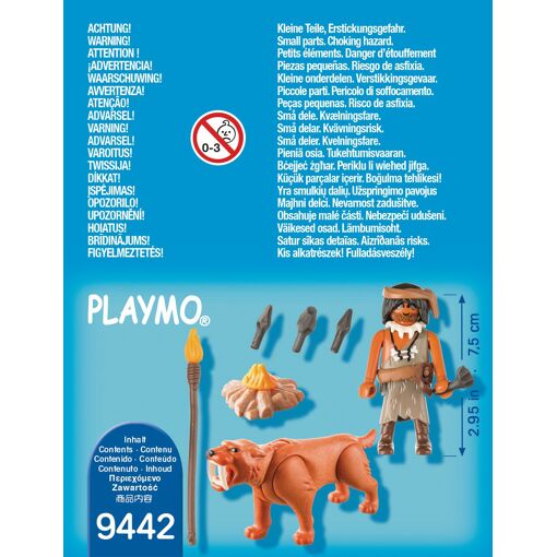 Playmobil 9442 - Homme Des Cavernes Tigre Dent Sabre - 2