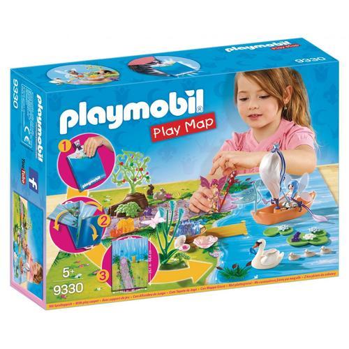 Playmobil 9330 - Fées Avec Support De Jeu