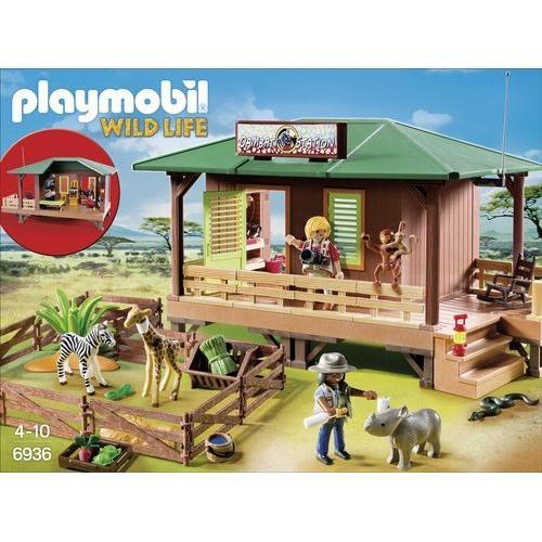 Playmobil 6936 - Centre De Soins Pour Animaux De La Savane