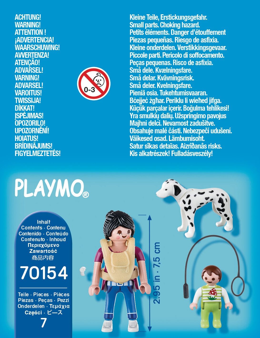 Playmobil 70154 - Maman Avec B�b� Et Chien - 2
