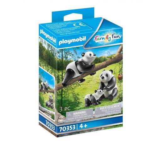 Playmobil 70353 - Couple De Pandas Avec Bébé