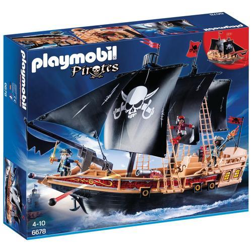 Playmobil 6678 - Bateau Pirates Des Ténèbres