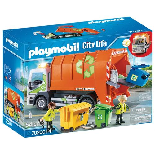 Playmobil 70200 - Camion De Recyclage Poubelle