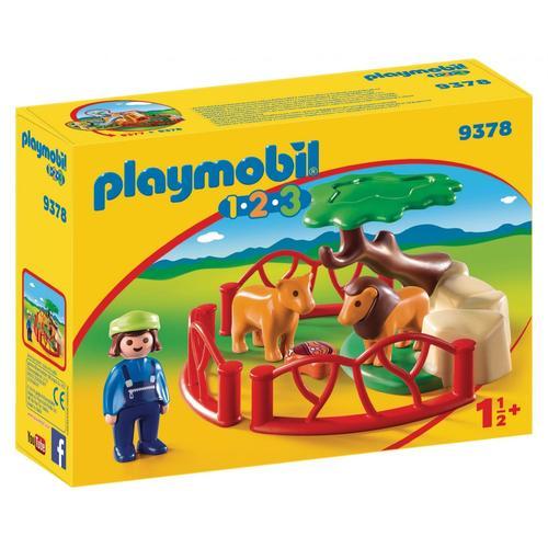 PLAYMOBIL 1.2.3 9256 - Garçon avec chien Playmobil