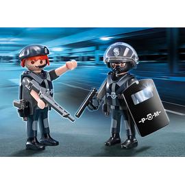 Hélicoptère avec policier des forces spéciales - Playmobil Policier 5563