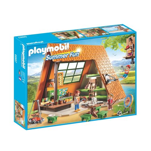 Playmobil 6887 - Gîte De Vacances Avec Tyrolienne