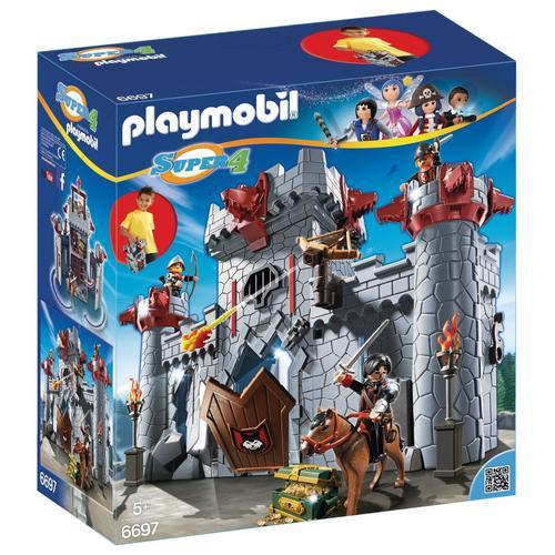 Playmobil Super 4 6697 - Citadelle Du Baron Noir