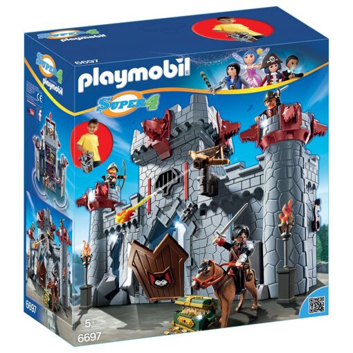 Playmobil Super 4 6697 - Citadelle Du Baron Noir - 2