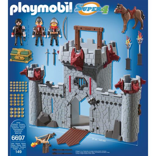 Playmobil Super 4 6697 - Citadelle Du Baron Noir - 4