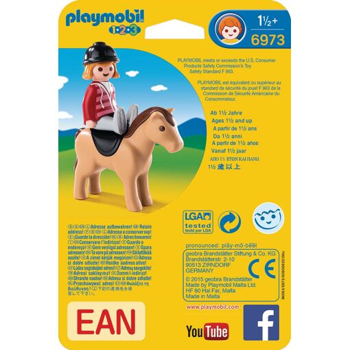 Playmobil 6973 - Cavali�re Avec Cheval - 3
