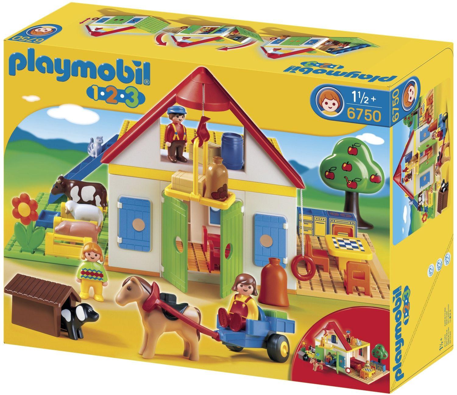 Playmobil 1.2.3 - Maison de campagne PLAYMOBIL : Comparateur, Avis, Prix