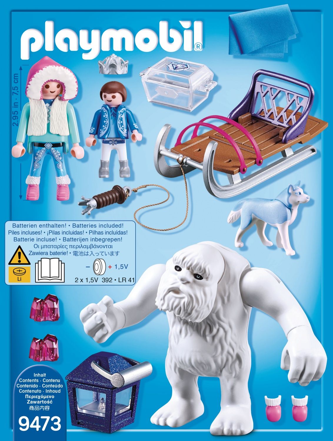 Playmobil 9473 - Y�ti Avec Traineau - 3