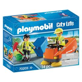 Playmobil 70202 Garage Automobile - City Life - avec Un Personnage
