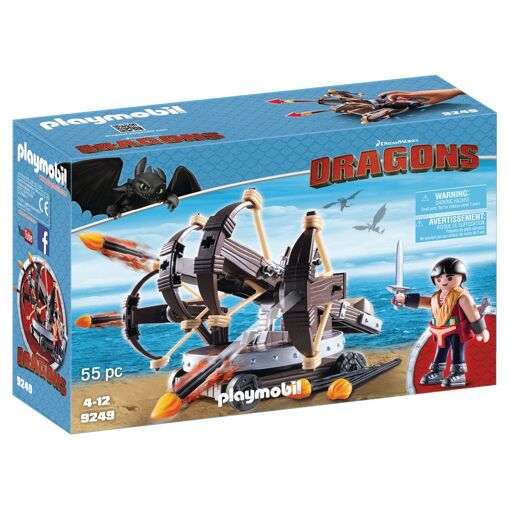 Playmobil 9249 - Eret Et Baliste � 4 Projectiles