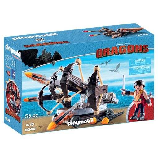 Playmobil 9249 - Eret Et Baliste � 4 Projectiles - 2