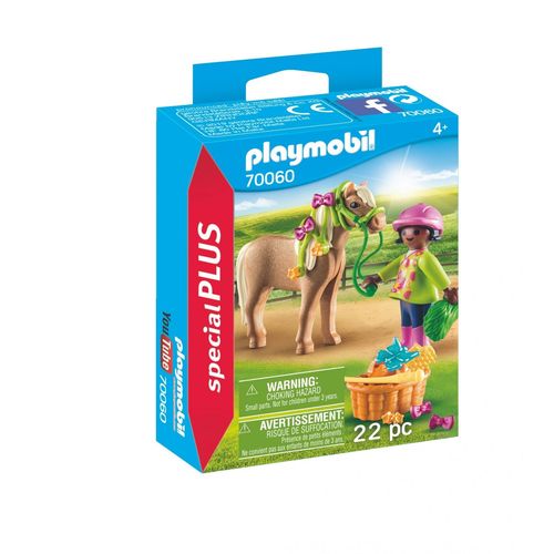 Playmobil 70060 - Cavalière Avec Poney