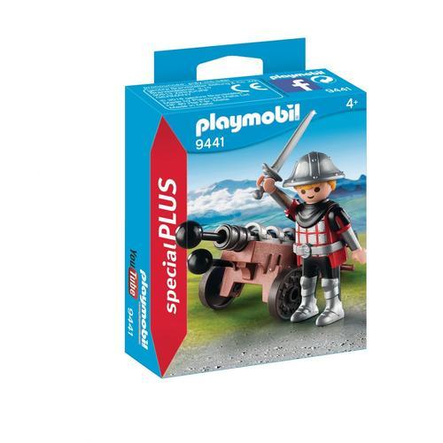 Playmobil 9441 - Chevalier Avec Canon