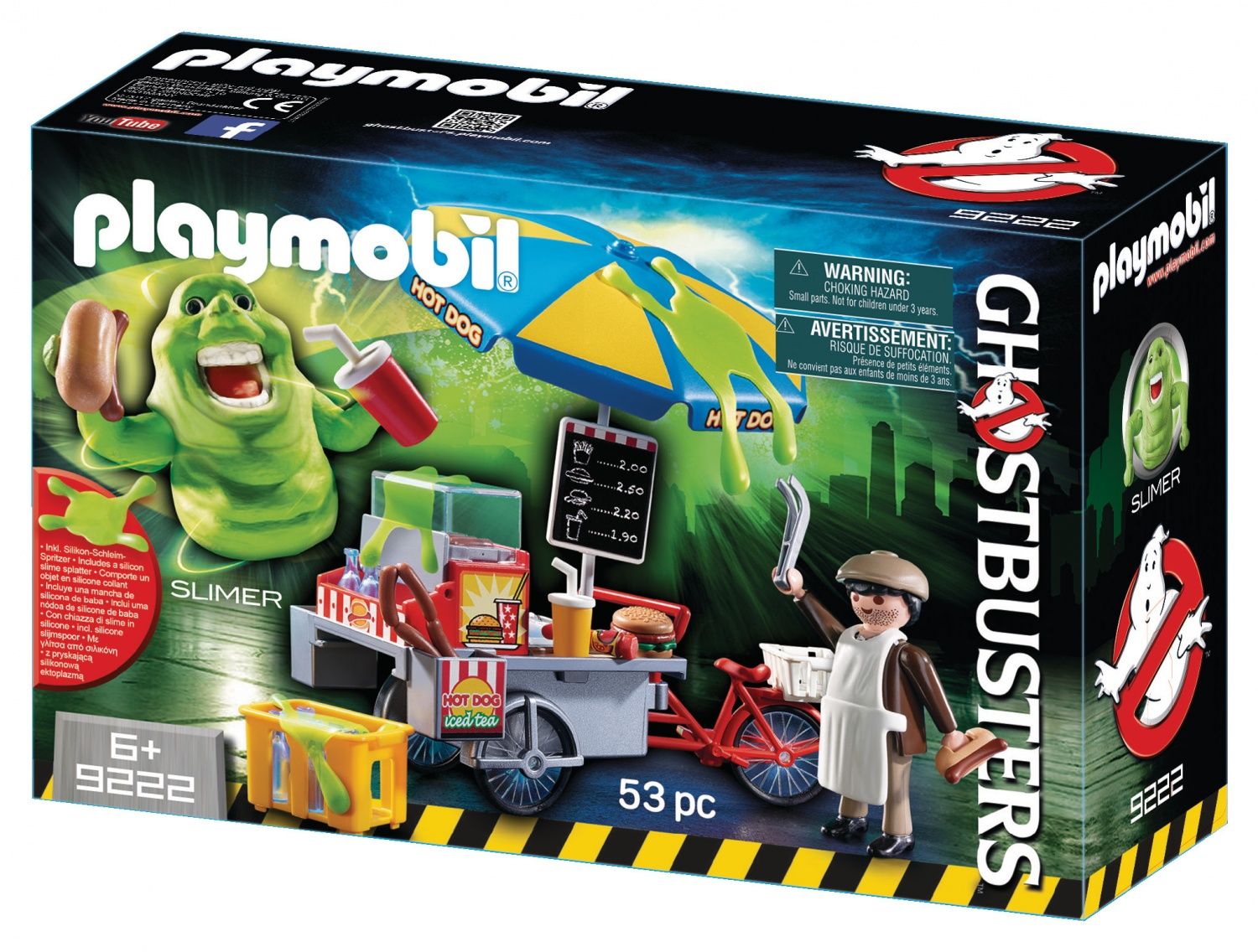 Playmobil 9222 - Bouffe-Tout Avec Stand De Hot Dogs