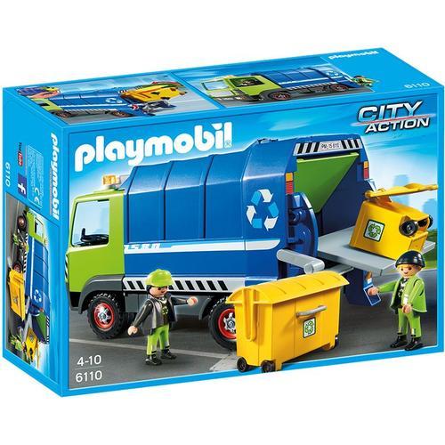 Playmobil 6110 - Camion De Recyclage Ordures