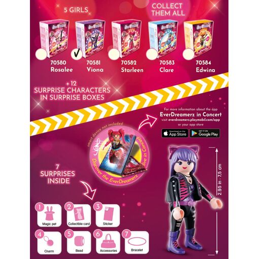 Playmobil 70581 - Viona - Music World - 2