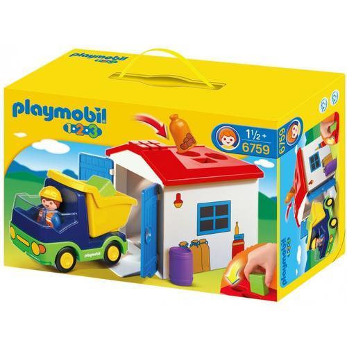 Playmobil 6759 - Camion avec Garage 1.2.3