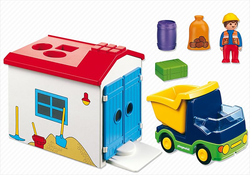 Playmobil 6759 - Camion Avec Garage 1.2.3 - 3