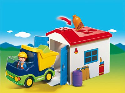 Playmobil 6759 - Camion Avec Garage 1.2.3 - 4