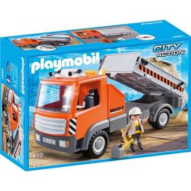 PLAYMOBIL - Le camion de chantier et le tractopelle (Français