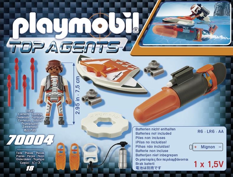 Playmobil 70004 - Propulseur Sous-Marin Spy Team - 2