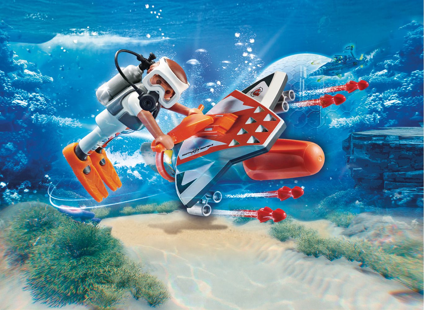 Playmobil 70004 - Propulseur Sous-Marin Spy Team - 4