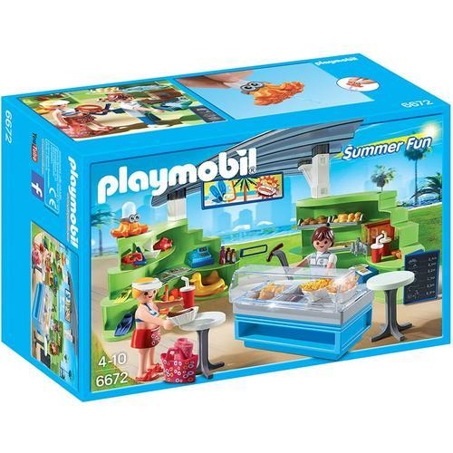 Playmobil 6672 - Espace Boutique Et Fast-Food