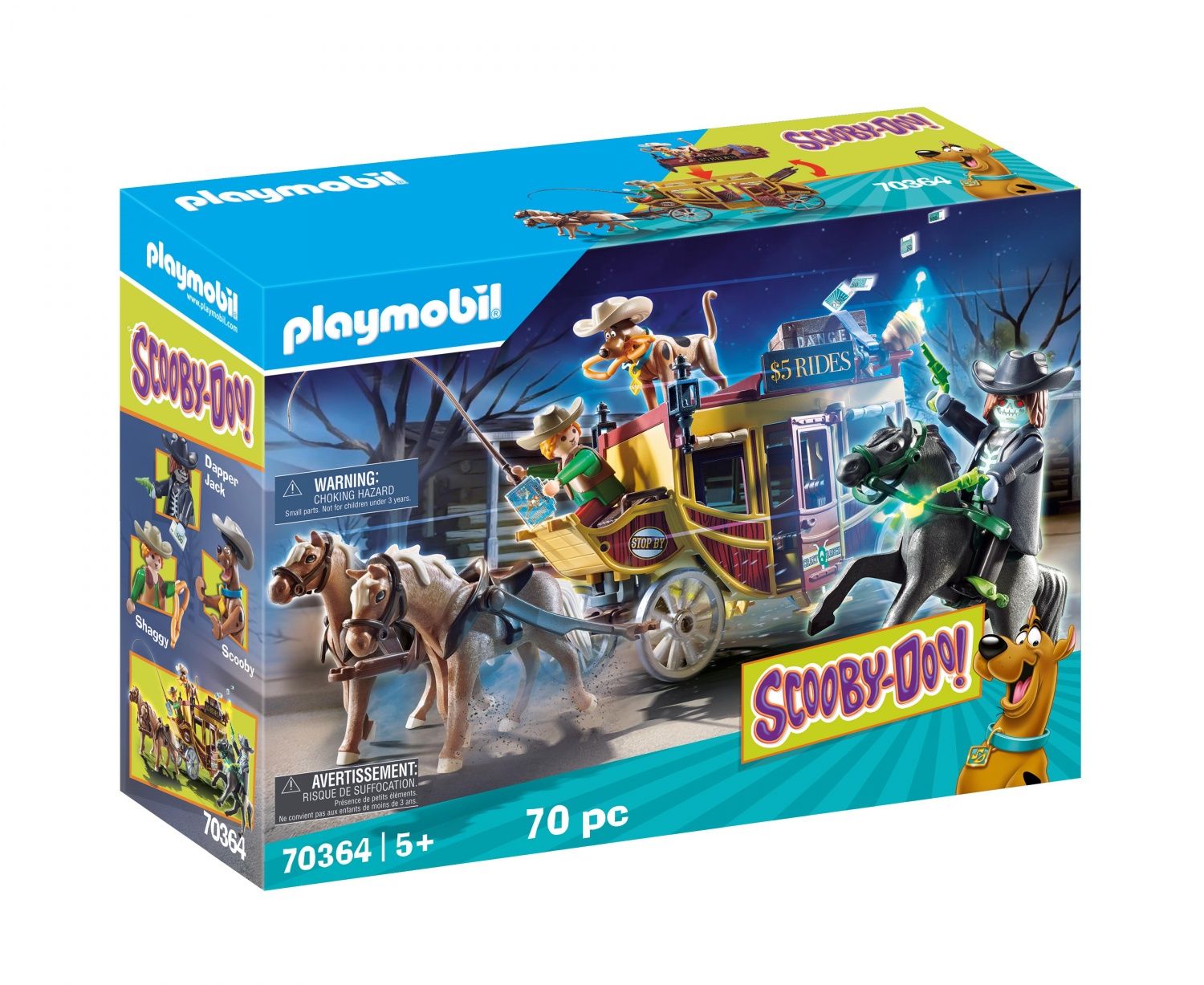 Playmobil 70364 - Scooby-Doo! Histoires Au Far West - 2