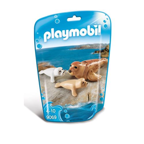 Playmobil 9069 - Phoque Et Ses Petits