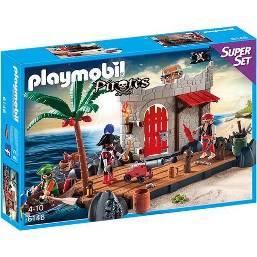 Playmobil Superset 6146 Ilôt Des Pirates