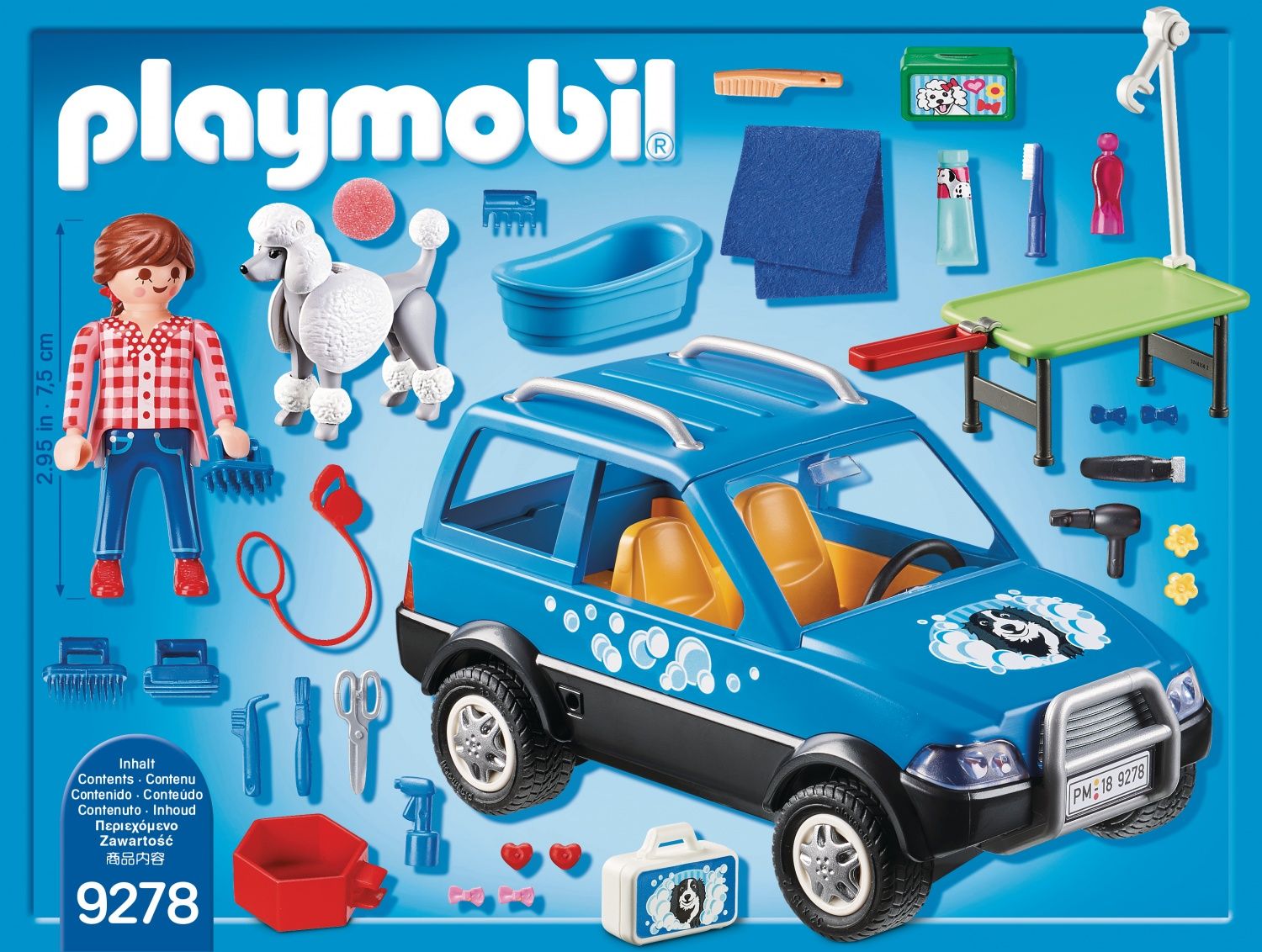 Playmobil 9278 - Toiletteuse Avec Vhicule - 2