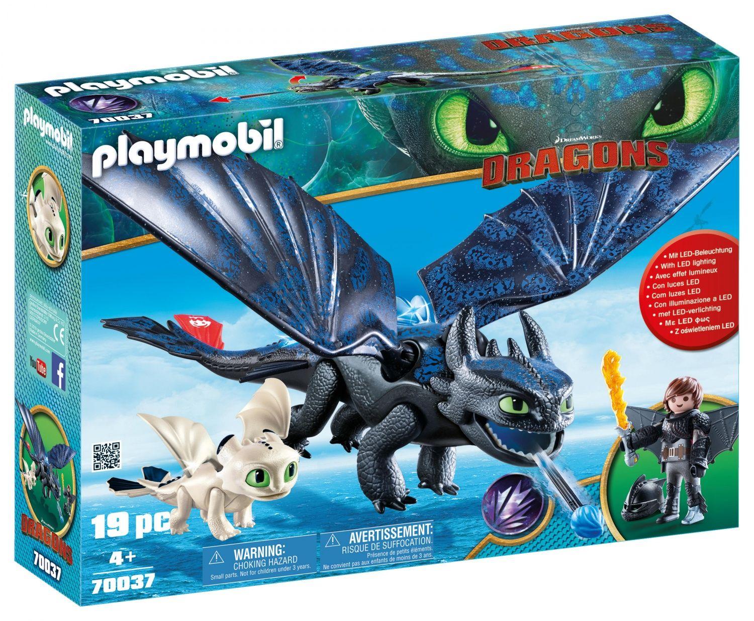 Playmobil 70037 - Krokmou Et Harold Avec Bb Dragon