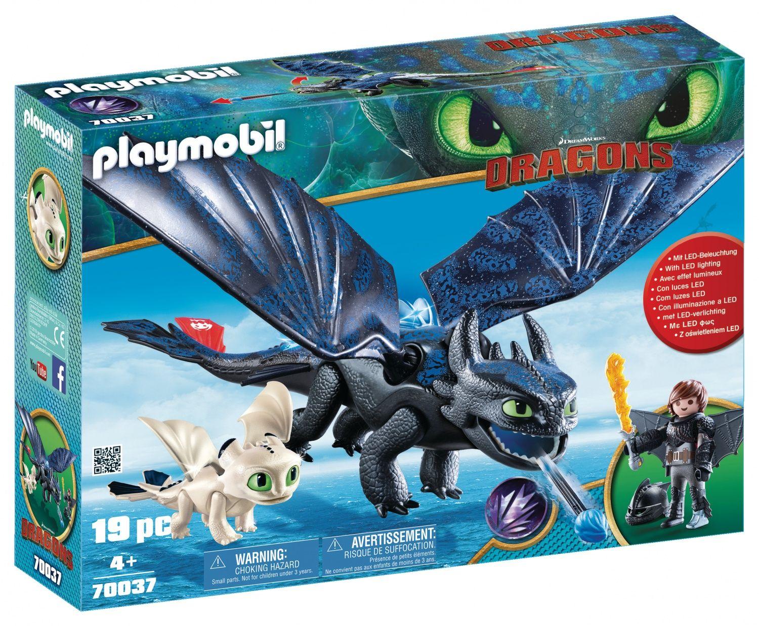 Playmobil 70037 - Krokmou Et Harold Avec Bb Dragon - 2