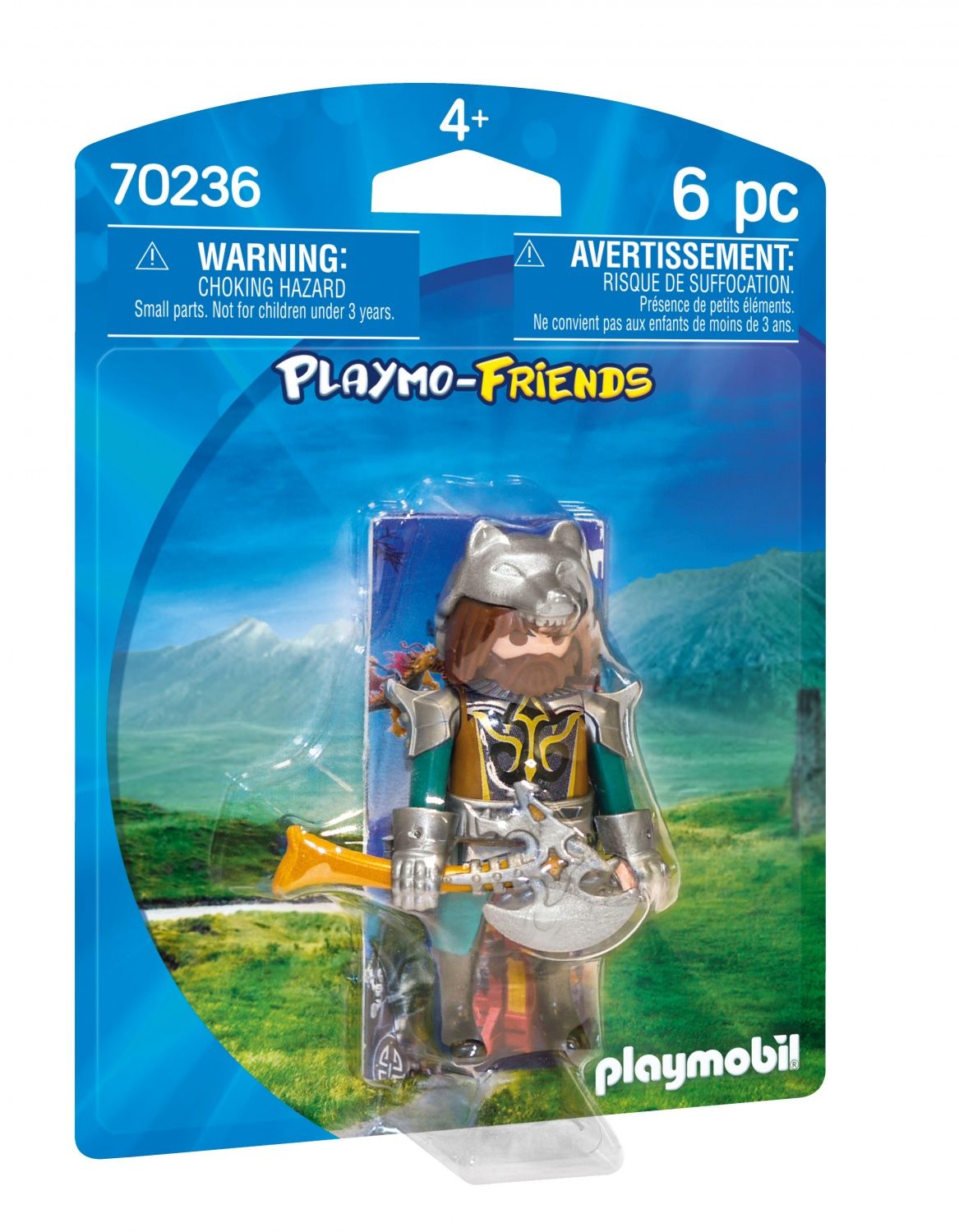 Playmobil 70236 - Guerrier Du Loup