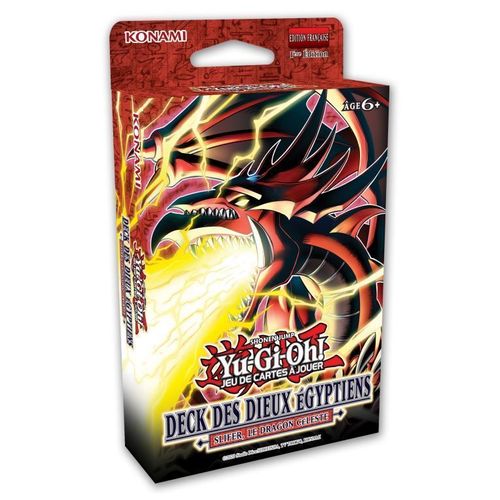 Konami Yu-Gi-Oh! Deck Des Dieux Égyptiens : Slifer, Le Dragon Céleste